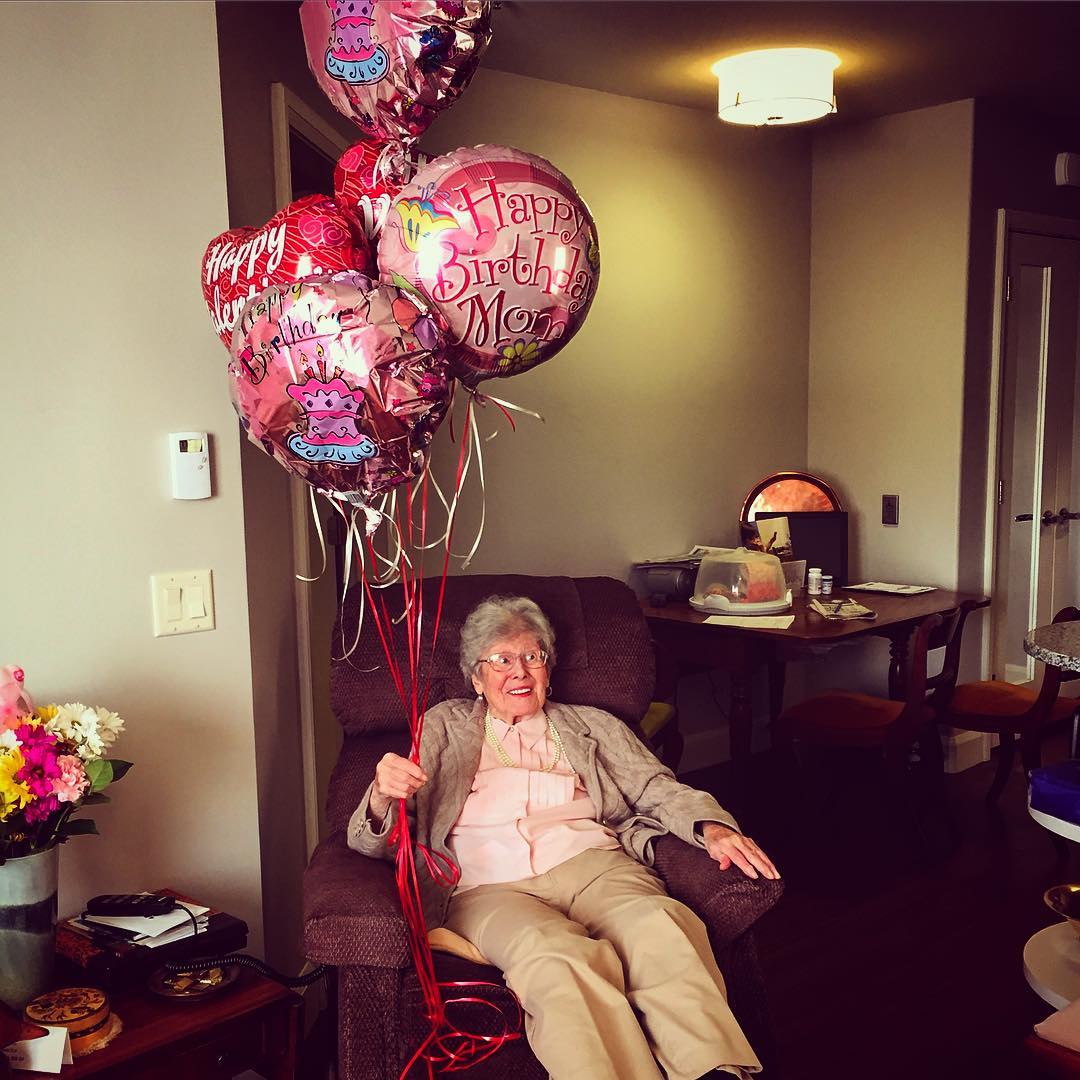 instagram: this special lady turned 96 years young today ?