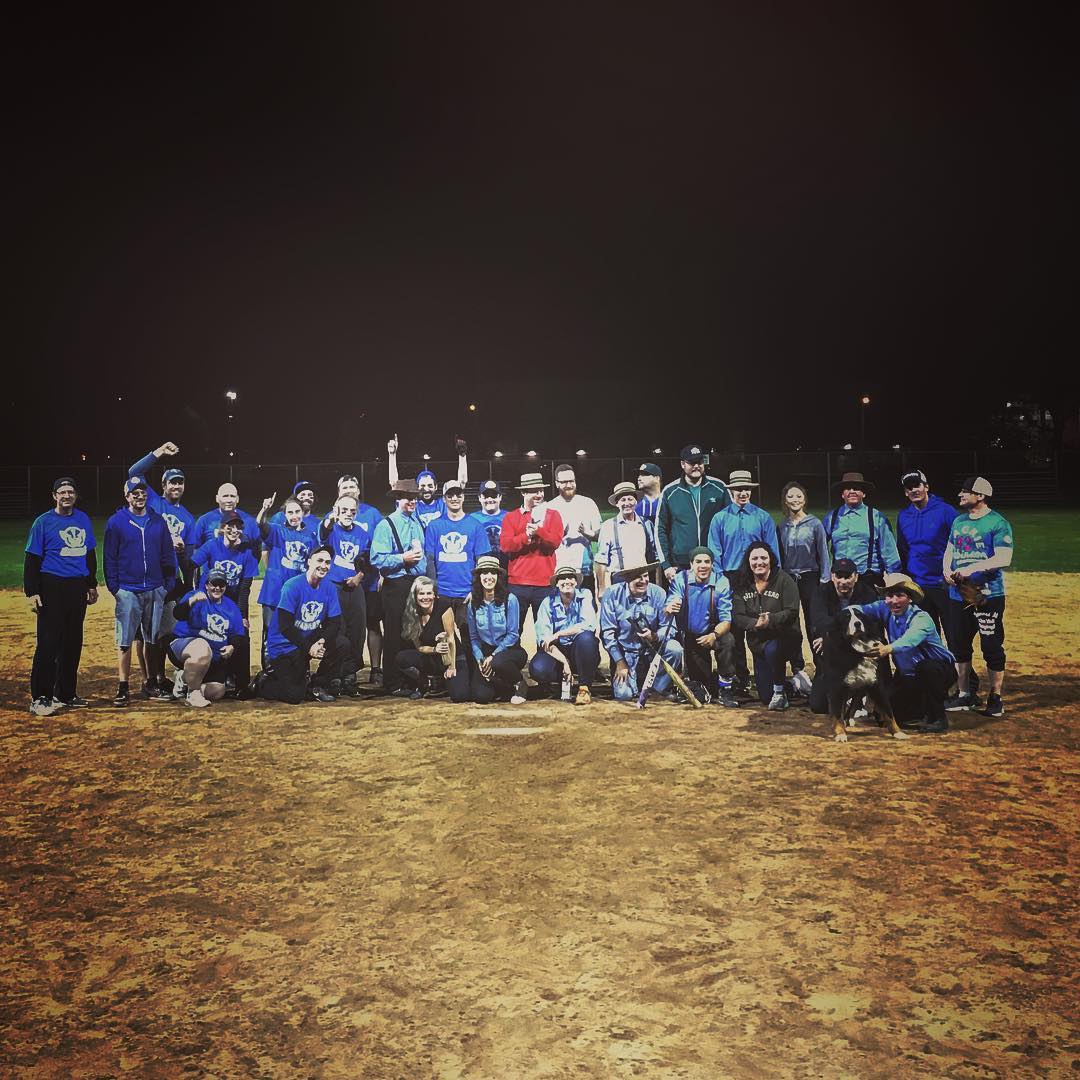 instagram: awesome time at the first annual #nsfilmjobs softball classic
