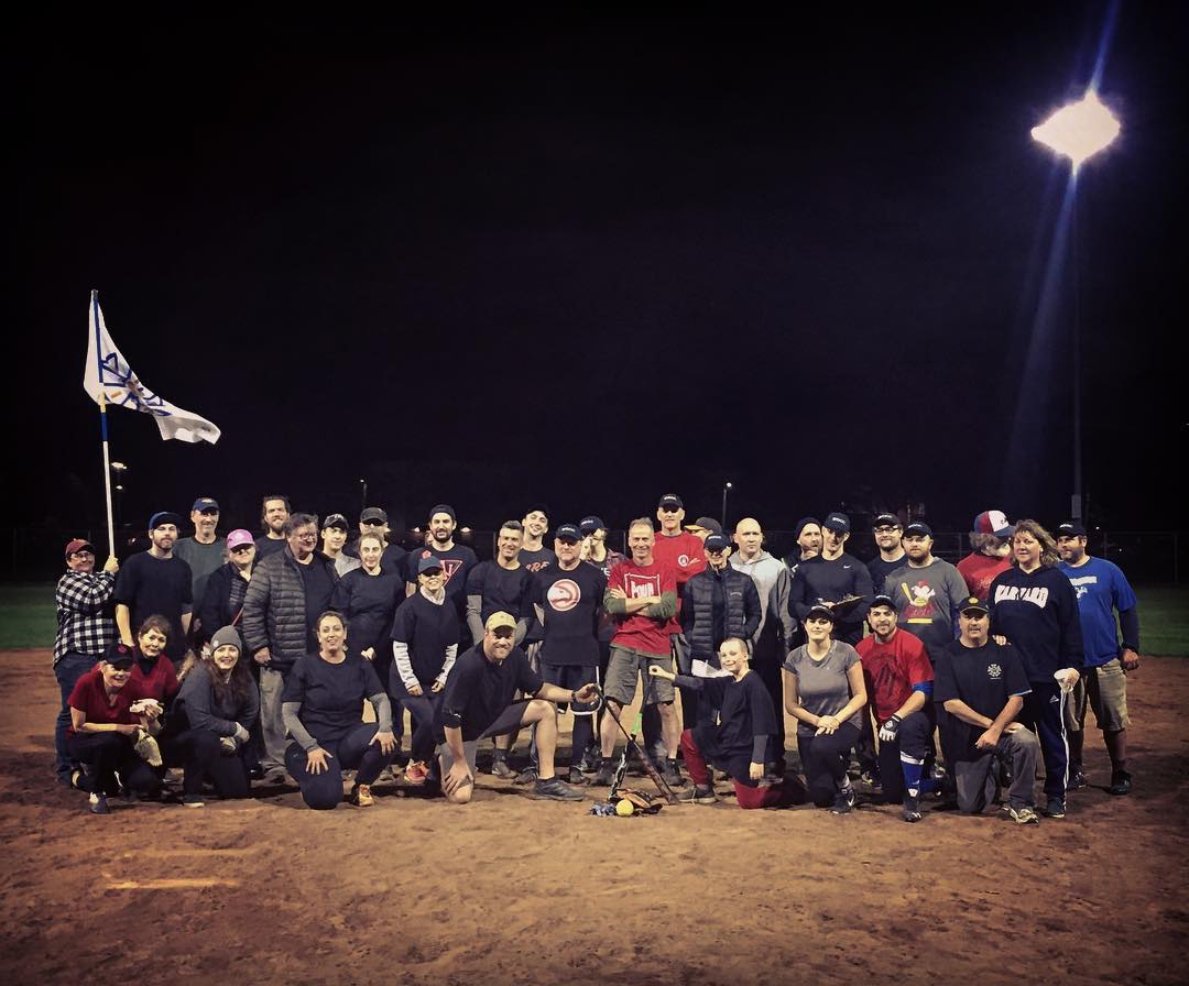 instagram: Another great game and awesome time at the 2nd annual #nsfilmjobs softball classic! IATSE took it home with a final score of 17-16. Thanks to everybody that participated.